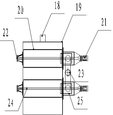 Dry purification system for agriculture and forest biomass gasified gas