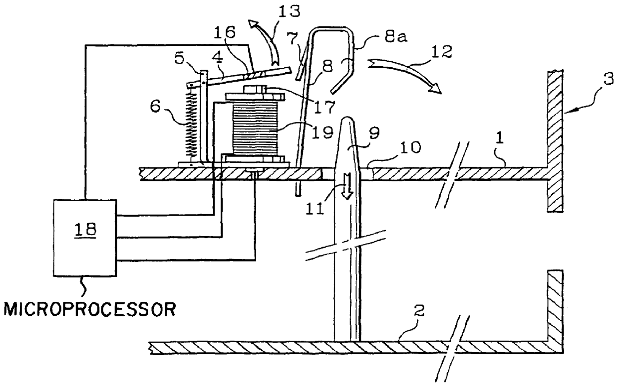 Meter tamper detection device capable of counting multiple openings