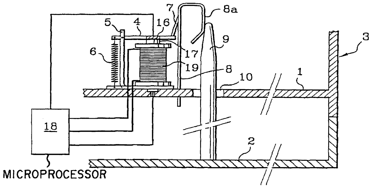 Meter tamper detection device capable of counting multiple openings