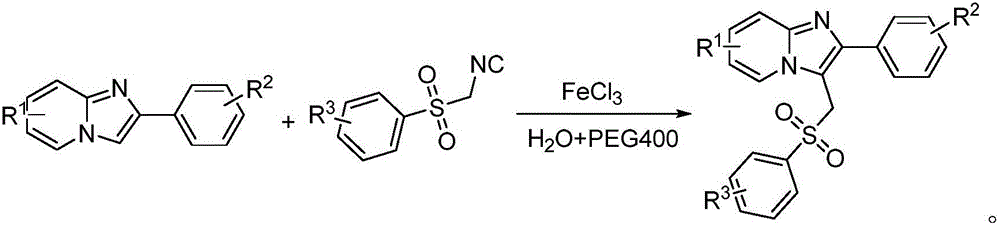 2-phenyl-3-(toluenesulfonylmethyl) imidazo[1,2-a] pyridine compound and synthetic method thereof