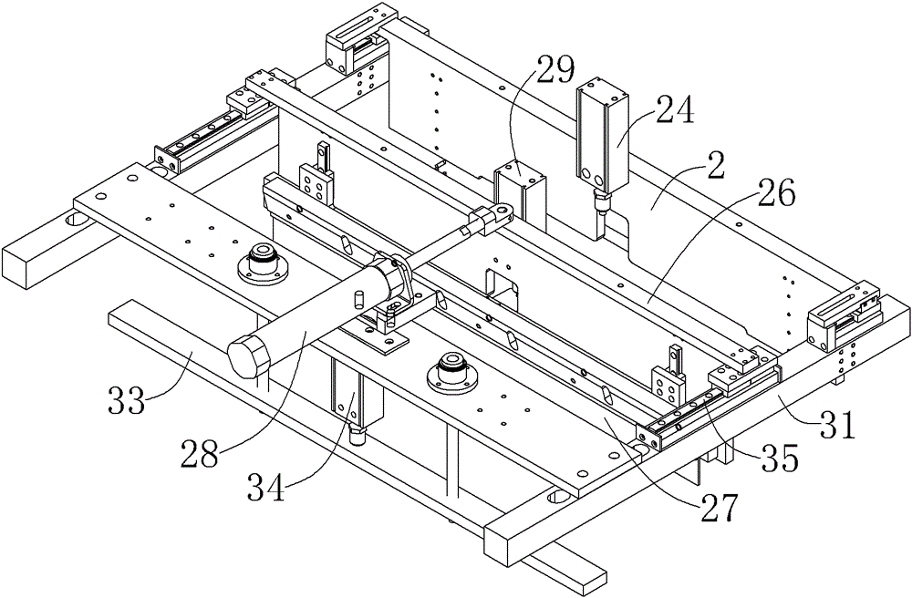 Conveying mechanism of towel band feeding device