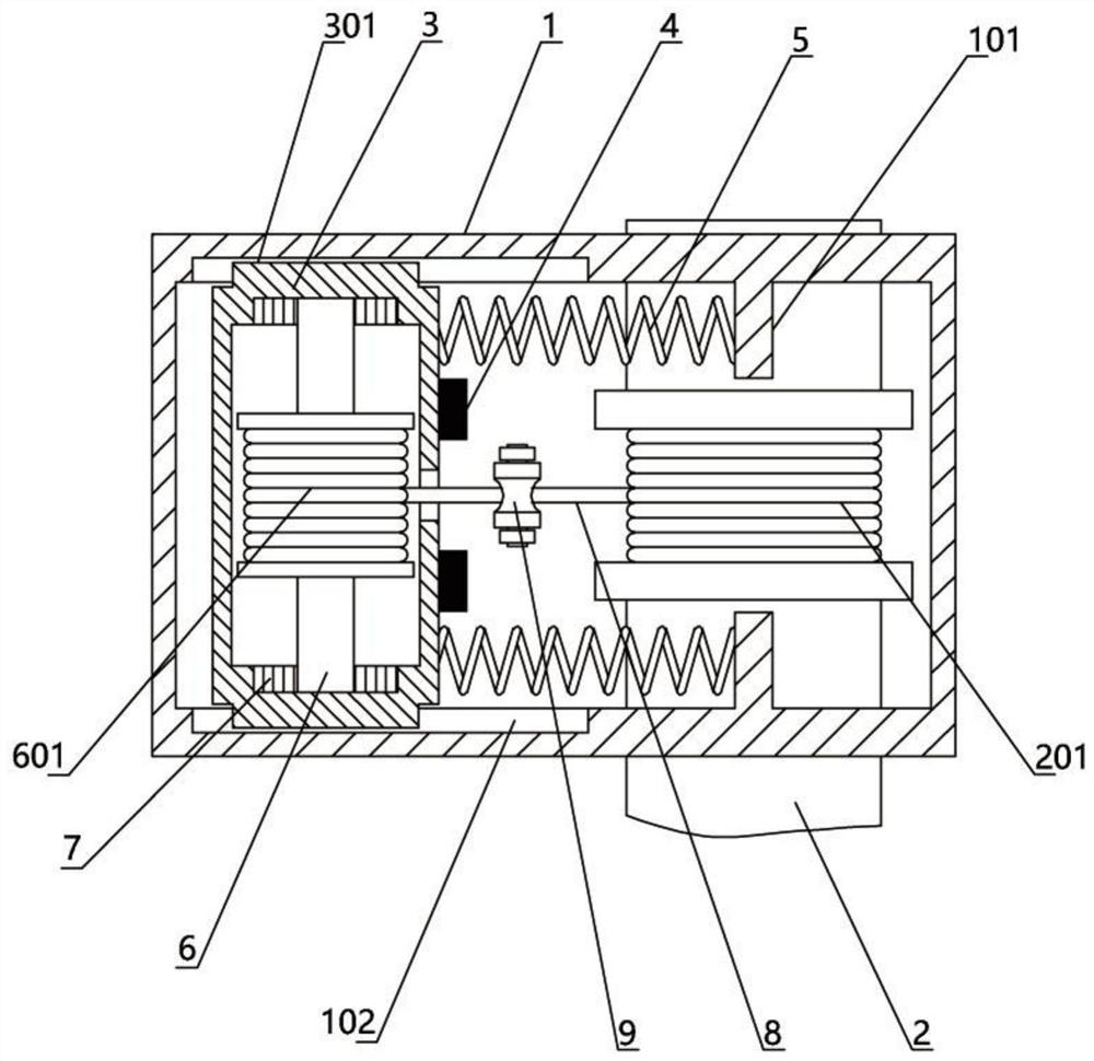 A swing angle limiting device for sports equipment