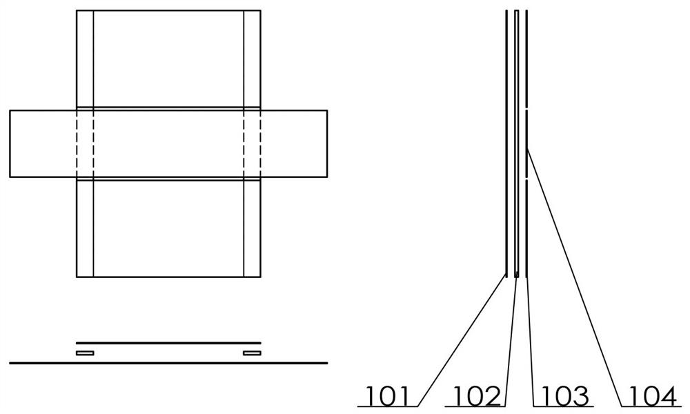 Chain type seedling growing cylinder book and manufacturing method