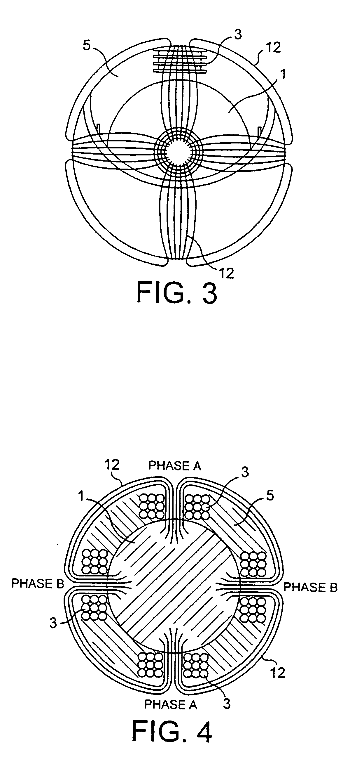 Multiphase induction device
