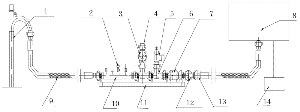 Hydraulic fracturing surging method for bedrock well and system device thereof