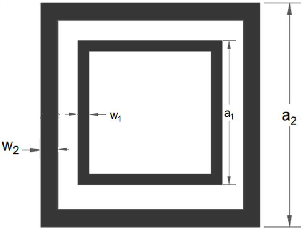 Narrow-band terahertz non-reciprocal wave absorber based on sandwich structure