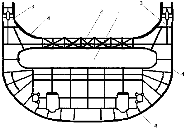 Preparation method for continuous fiber-reinforced thermoplastic composite seat base plate front end part