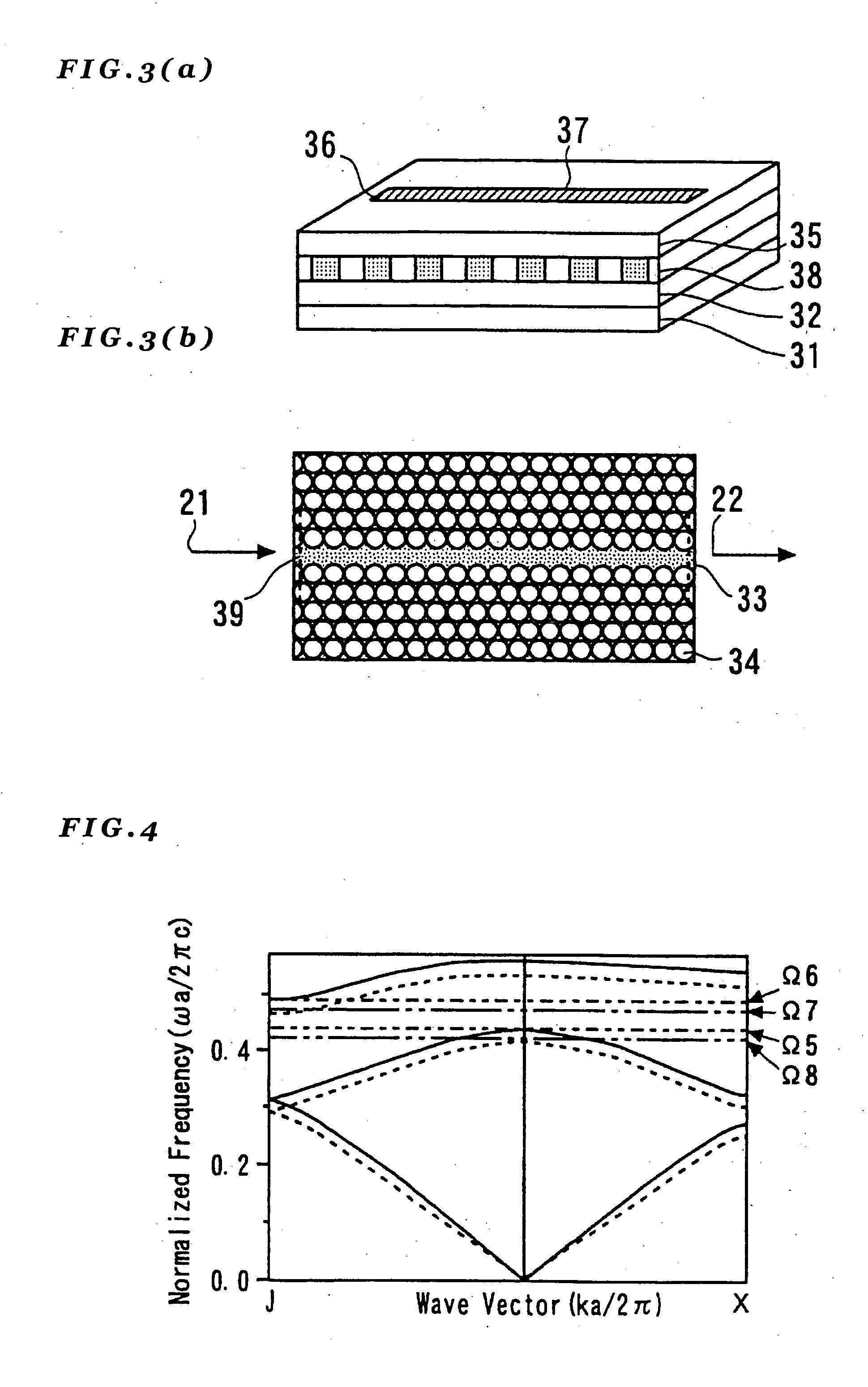Optical switch having photonic crystal structure