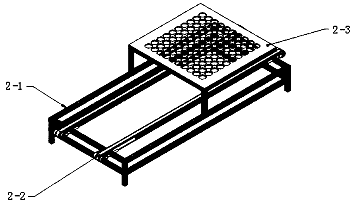 A device for automatically sorting and placing paper on petri dishes