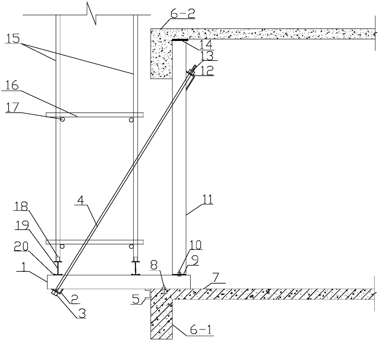 Design and Construction Technology of Self-stabilized Steel Suspension Scaffold