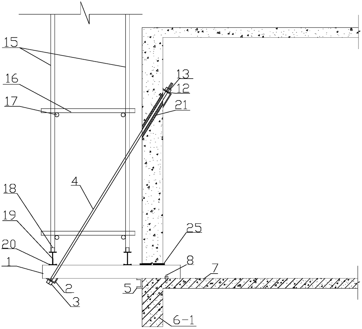 Design and Construction Technology of Self-stabilized Steel Suspension Scaffold