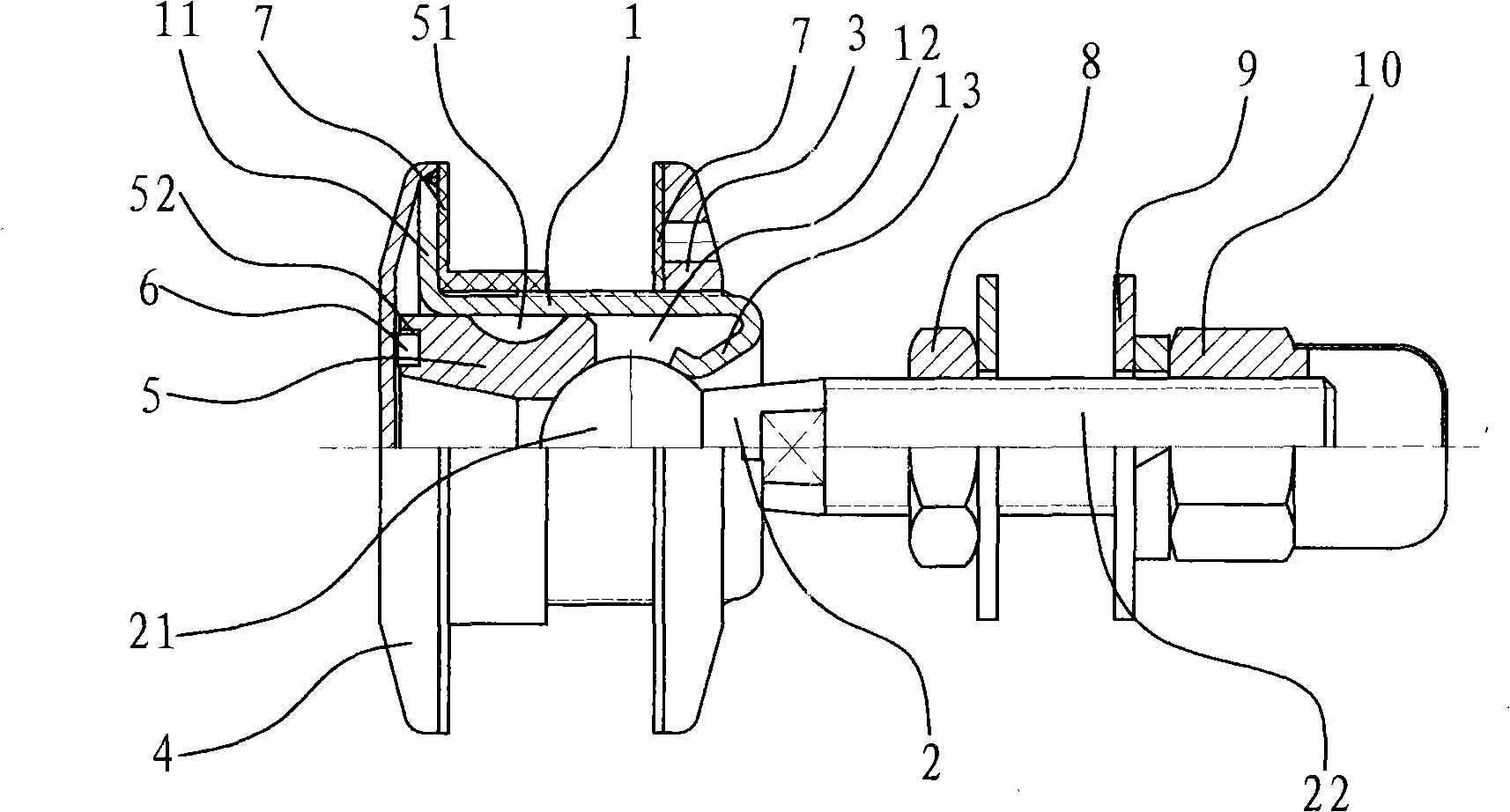Method for manufacturing fixed seat with necking