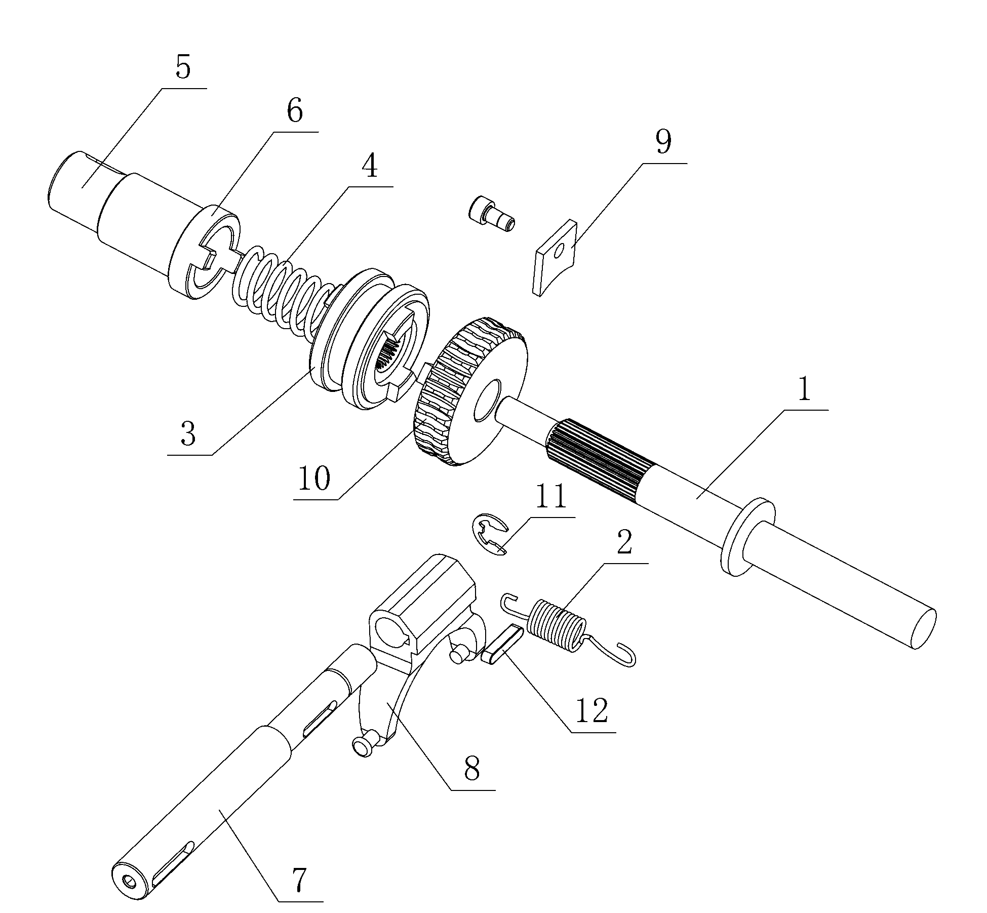 Transmission device of breaker hand and electric integrated operating mechanism