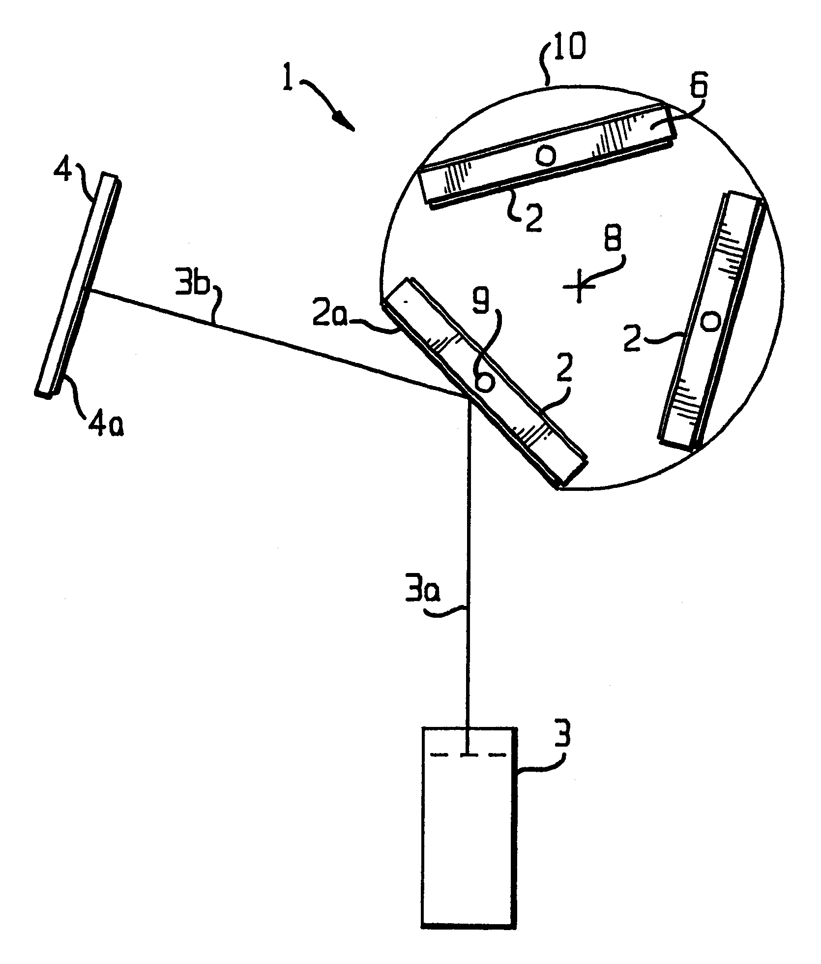 Target assembly for ion beam sputter deposition with multiple paddles each having targets on both sides