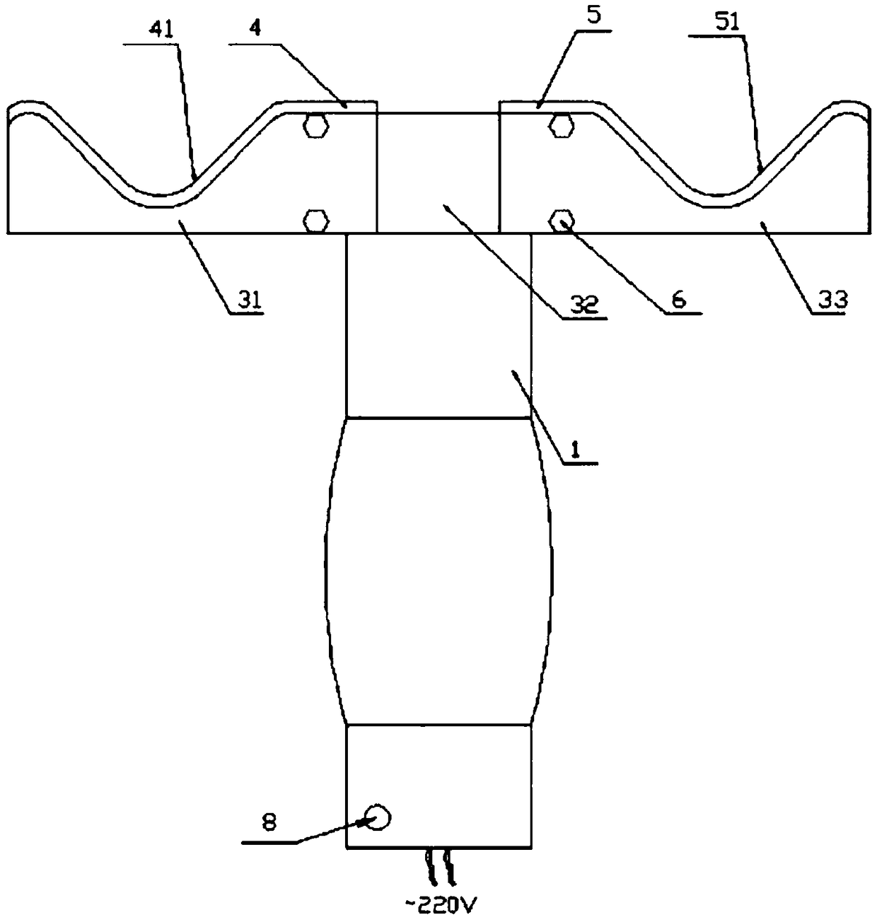 Laminated assembly cutting die