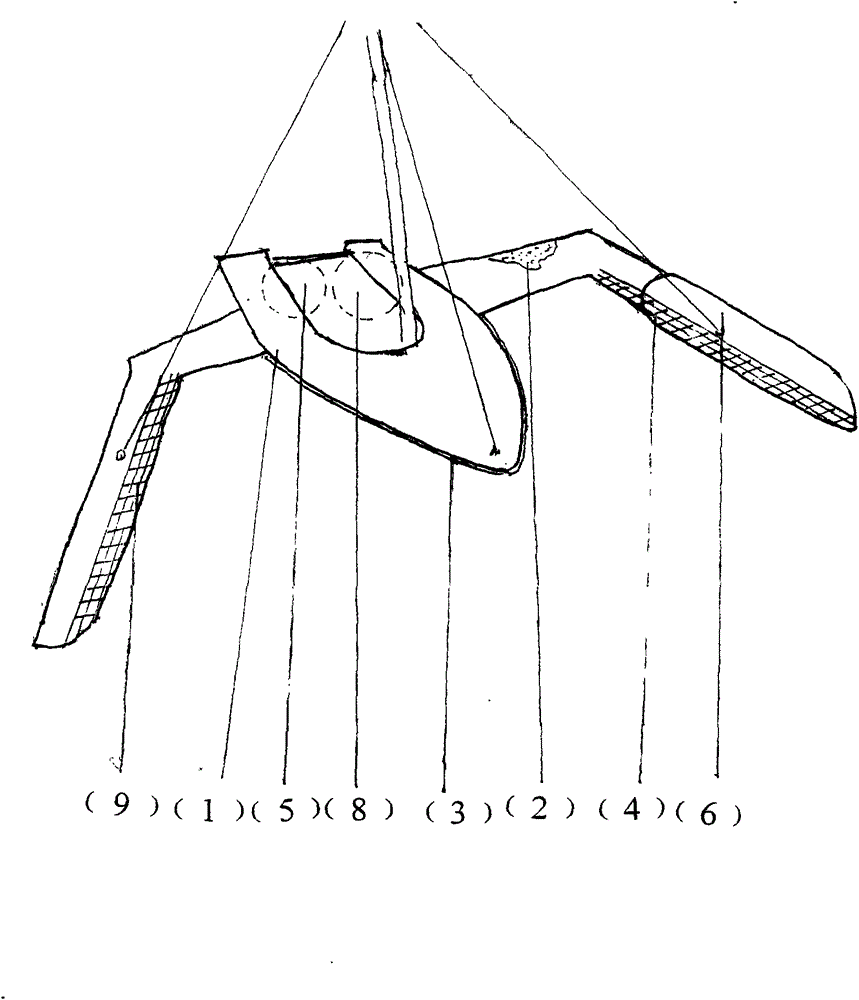 Trash-cleaning ship structure