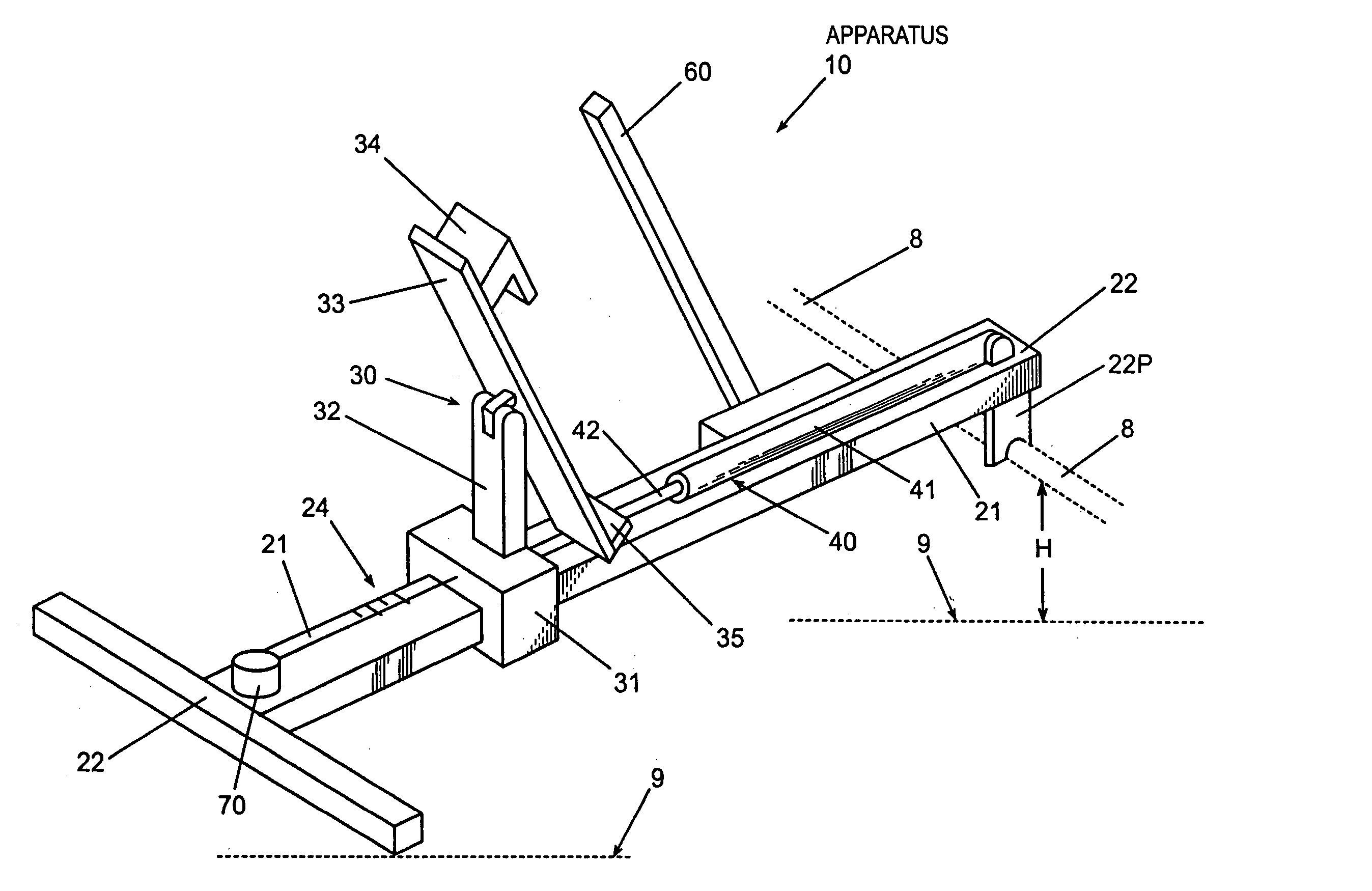 Apparatus for enabling the movement of human limbs and method for using same
