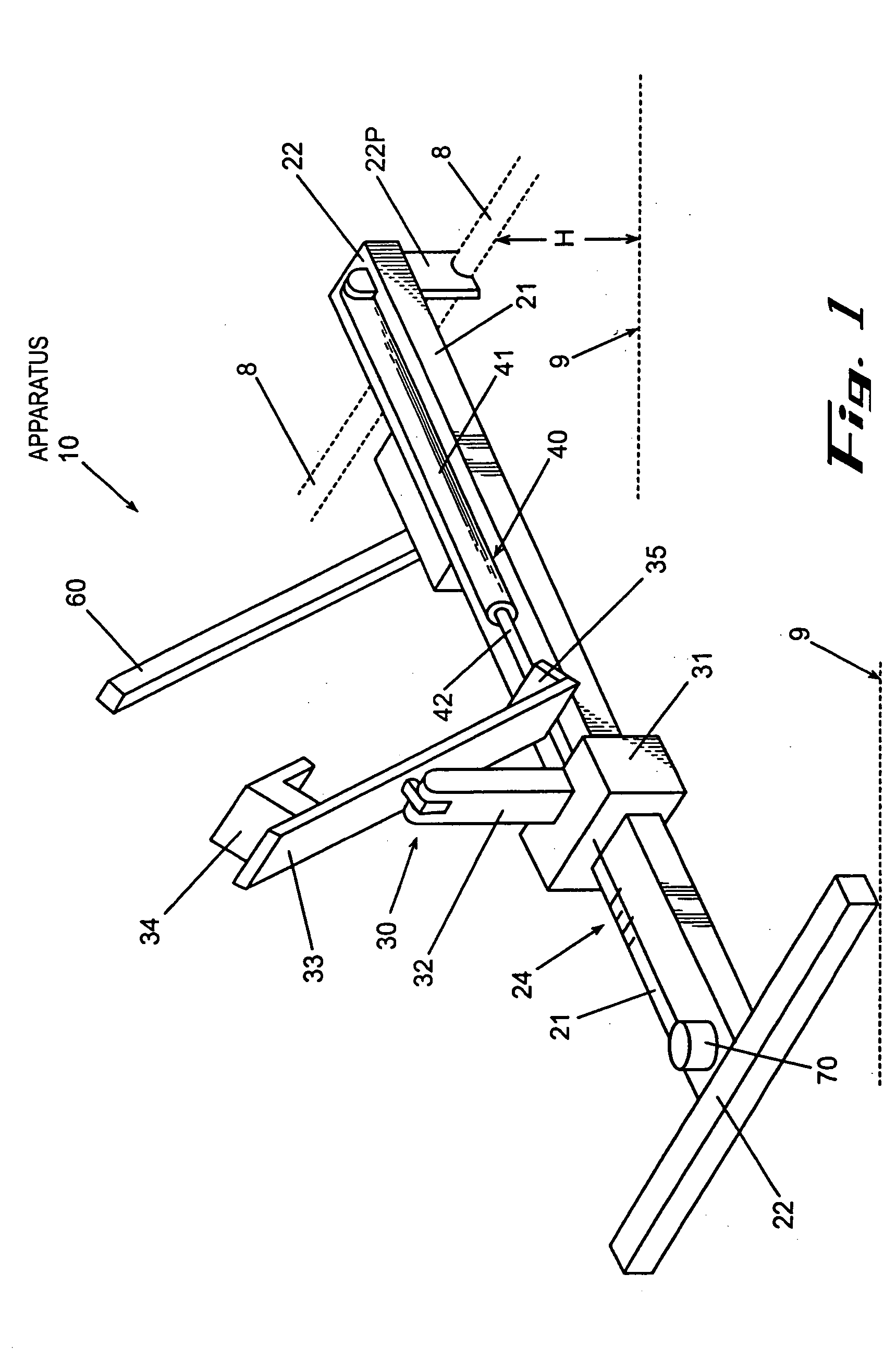 Apparatus for enabling the movement of human limbs and method for using same