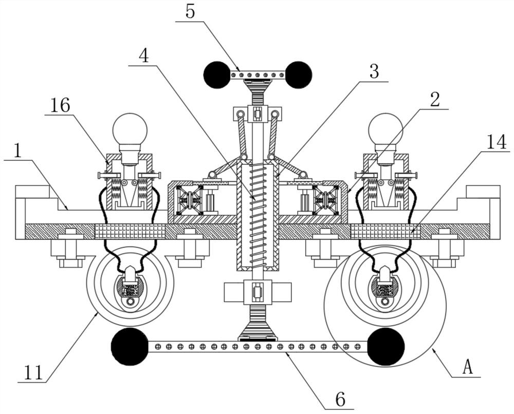 Wind speed monitoring device for air inlet shaft in mine ventilation system