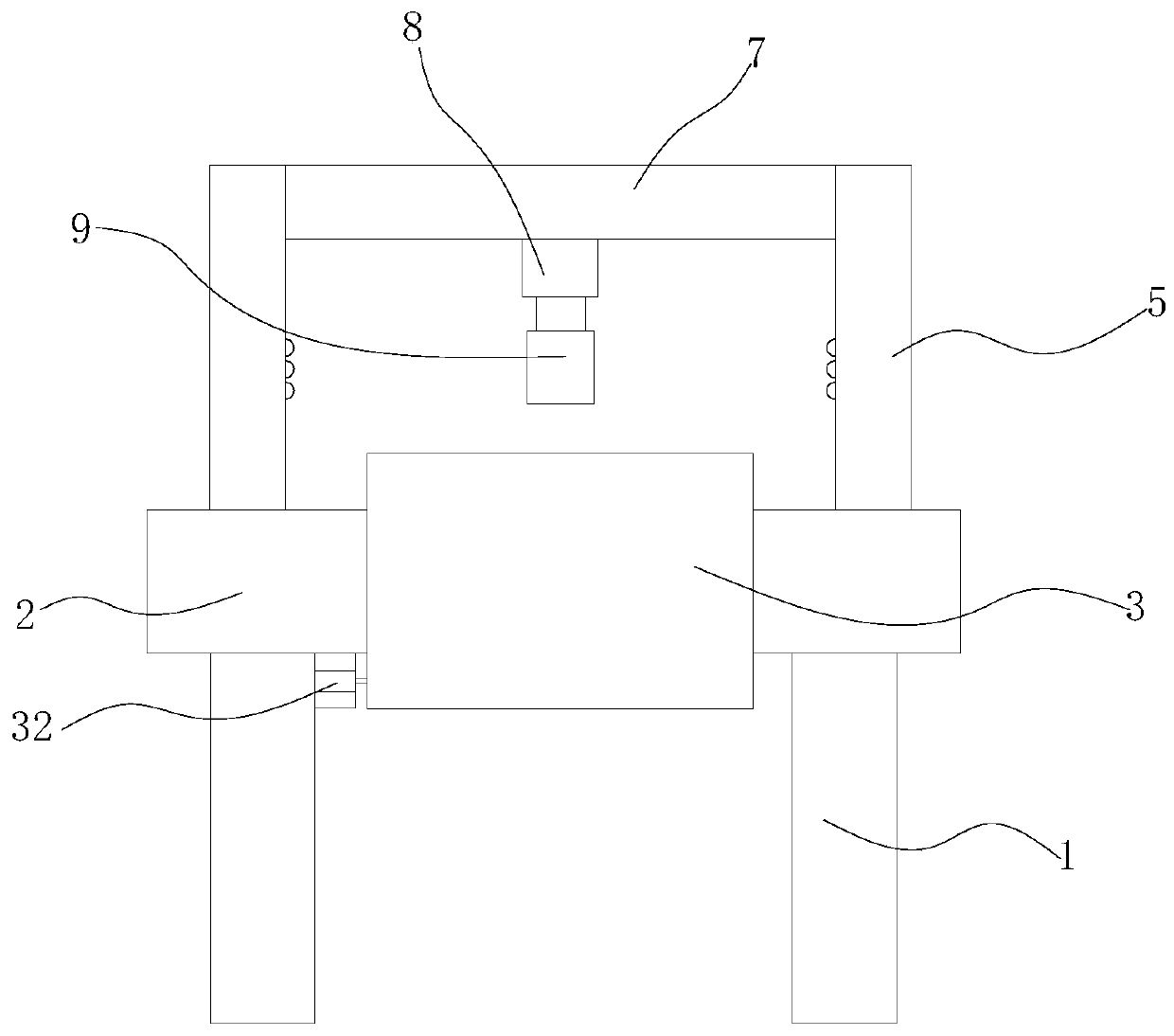 Smoke exhaust and dust collecting system for laser machining