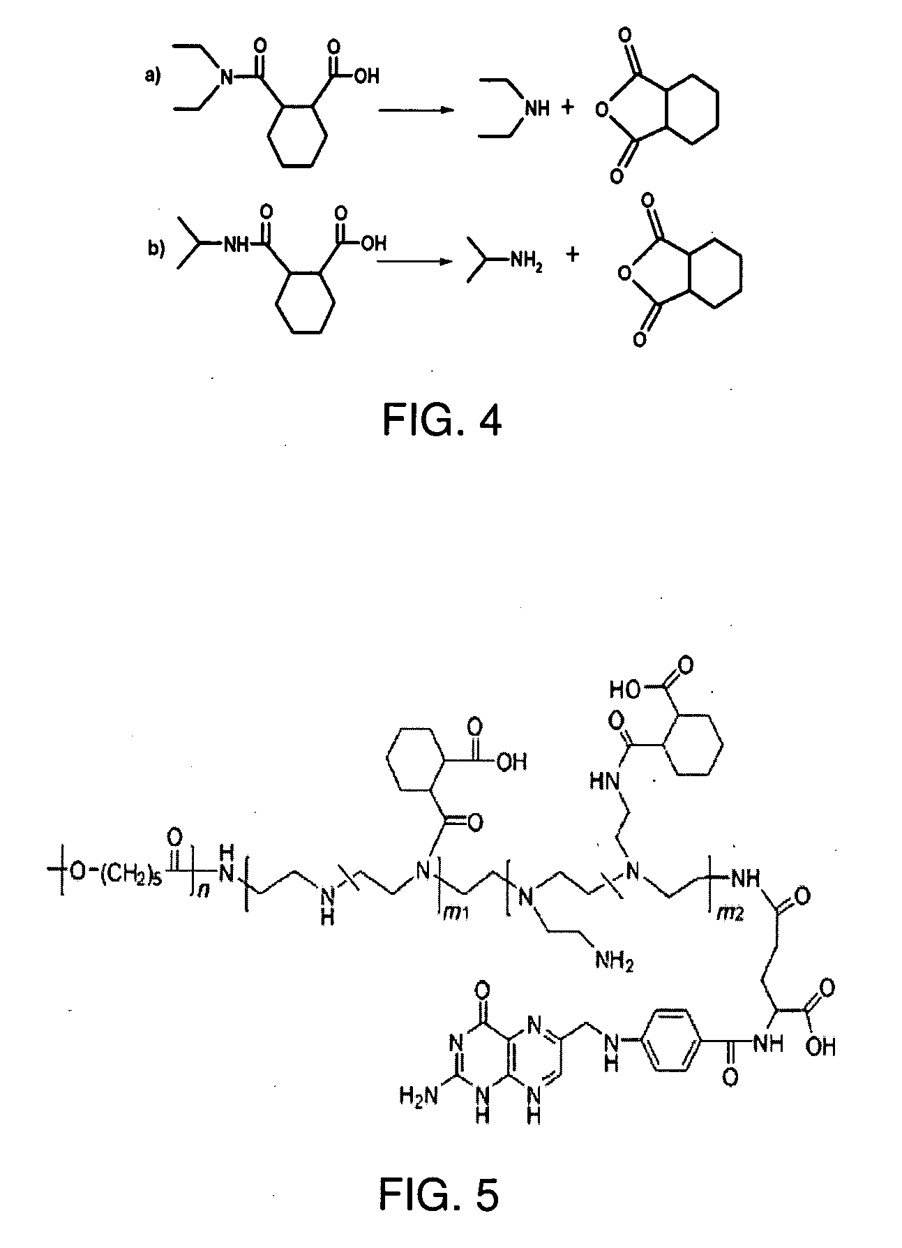 Charge reversible polymers