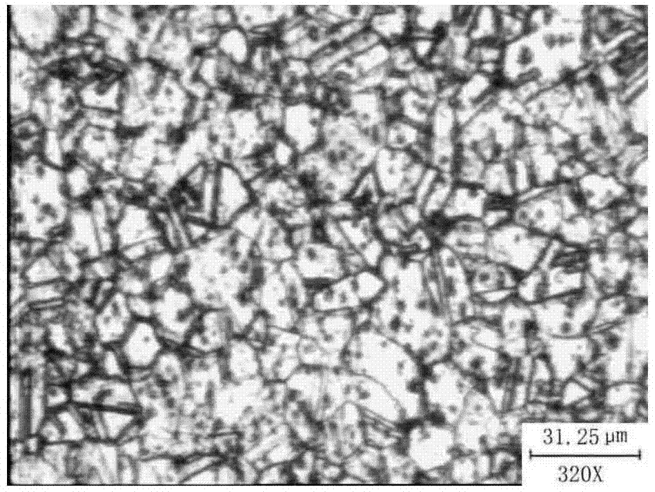 Low-beryllium copper alloy metallographic corrosive agent and display method of metallographic structure of low-beryllium copper alloy