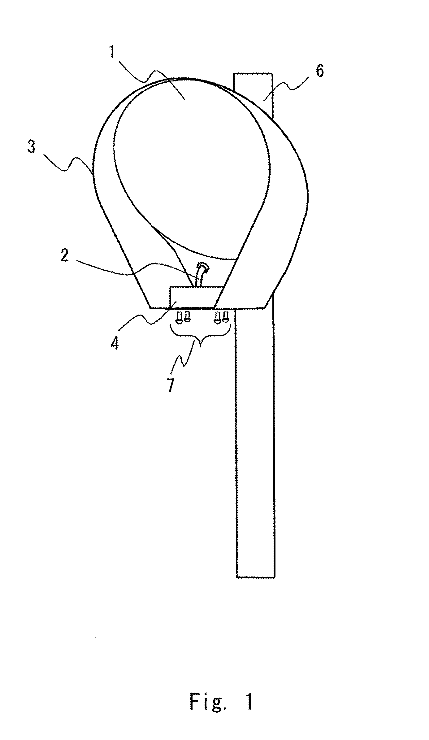 Antenna device and method for attaching the same