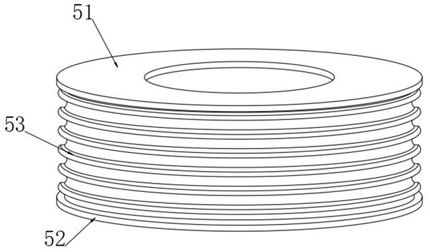 An overpressure early warning device for rubber hose vulcanization exhaust gas discharge