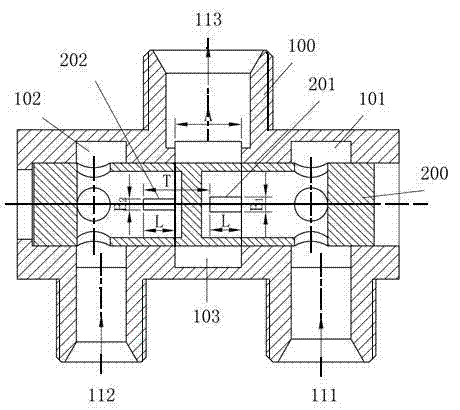 Gas ratio proportioning valve, multi-gas ratio proportioning combination valve and gas proportioning system