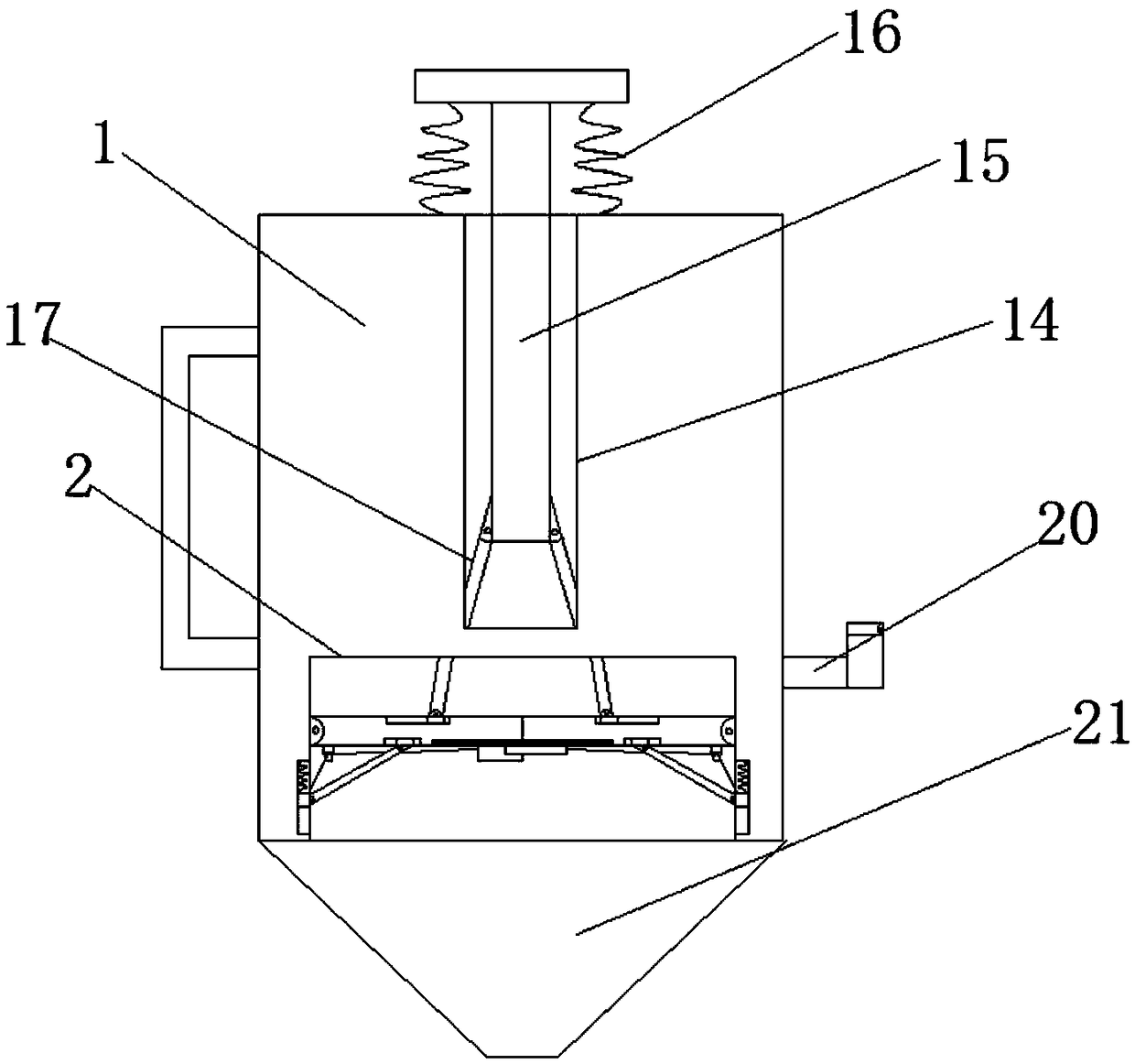 Oil injection device for hardware fittings
