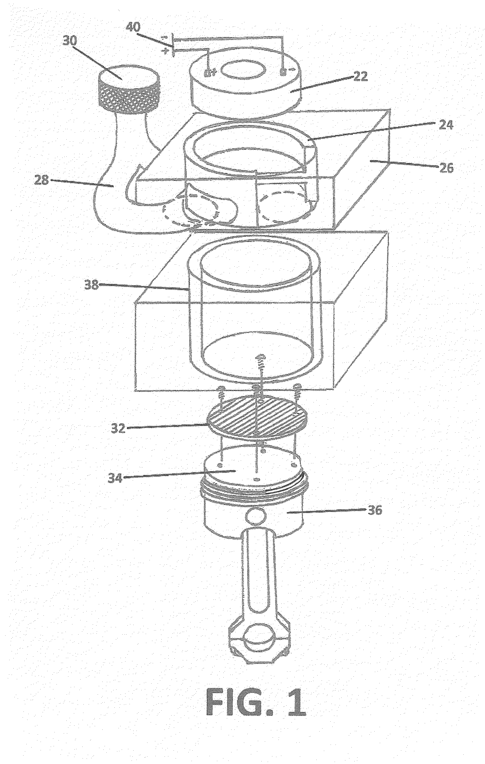 Magnetically propelled engine with magnetic field reduction
