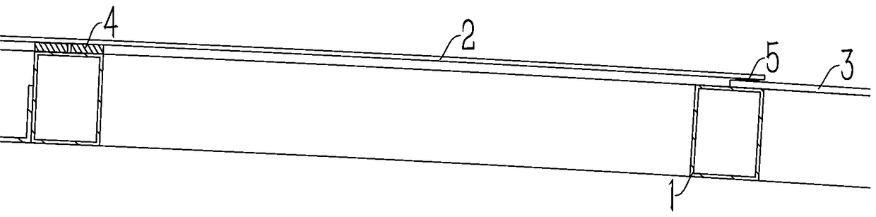 Bonding type coach roof skin