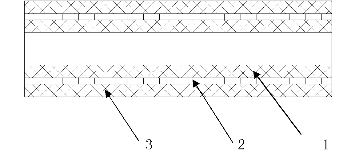 Acrylate rubber turbine ascending pipe and preparation method thereof