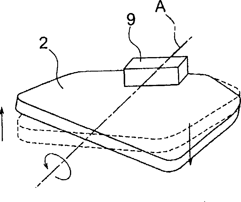 Electrical scanner device and laser machining apparatus having electrical scanner device