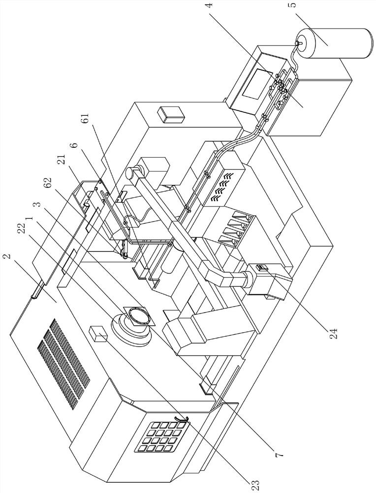 A method and device for ultra-low temperature spinning forming of aluminum alloy curved busbar components