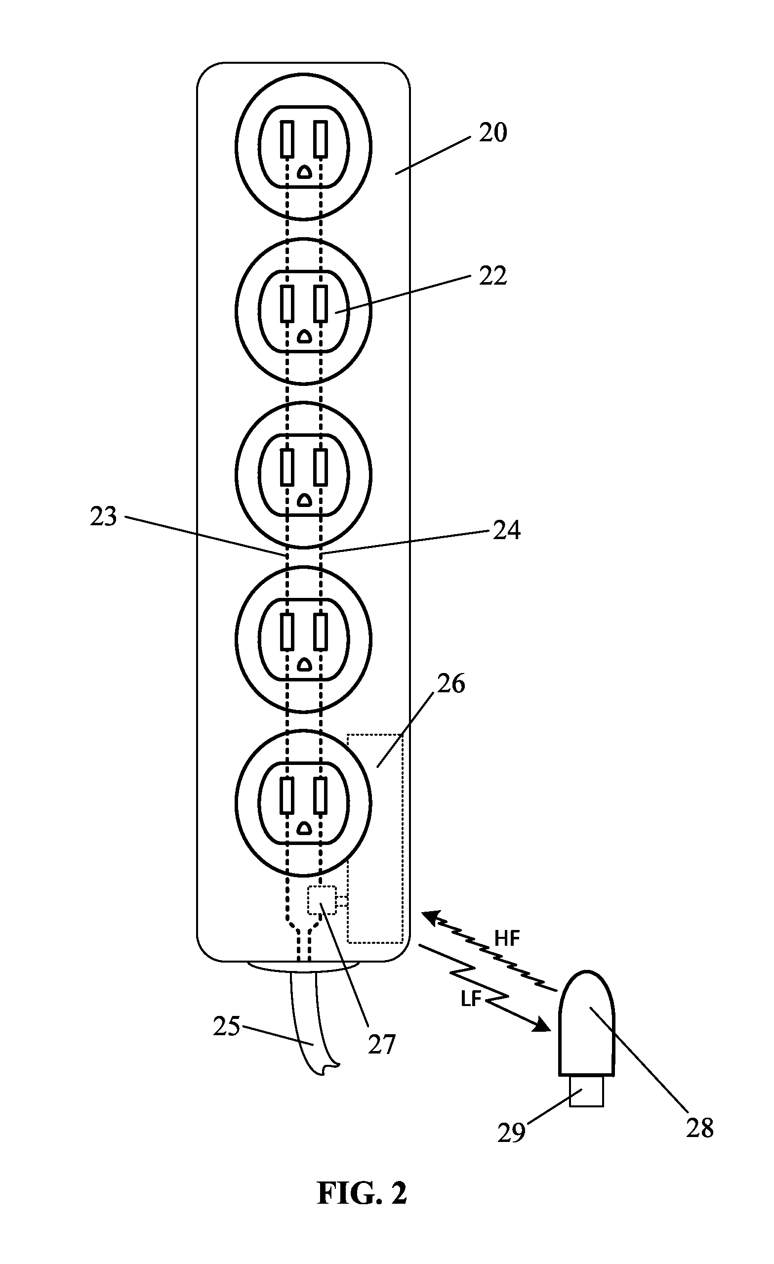Proximity-interrogative smart fob switching of electrical device