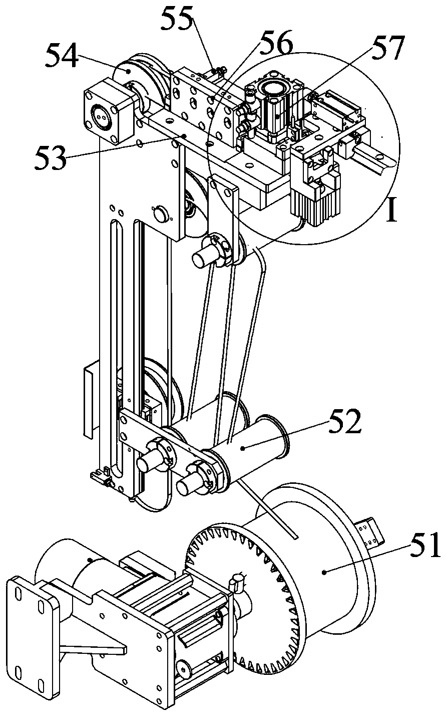 L-shaped upwarping bus bar automatic preparation device and preparation method of L-shaped upwarping bus bar