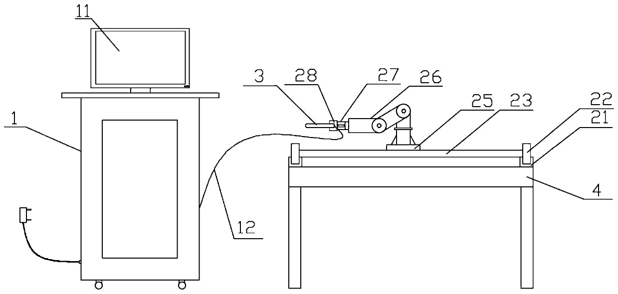 Three-dimensional ultrasonic diagnosis device for gynecological diseases