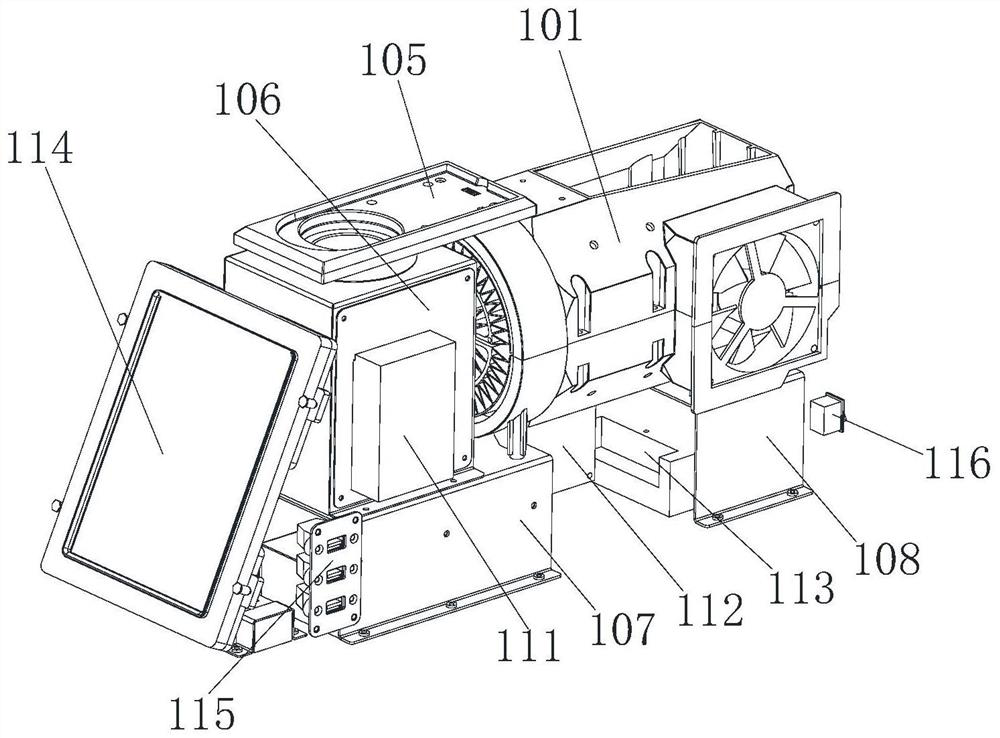 Diesel oil cold filter plugging point automatic determination system and determination method