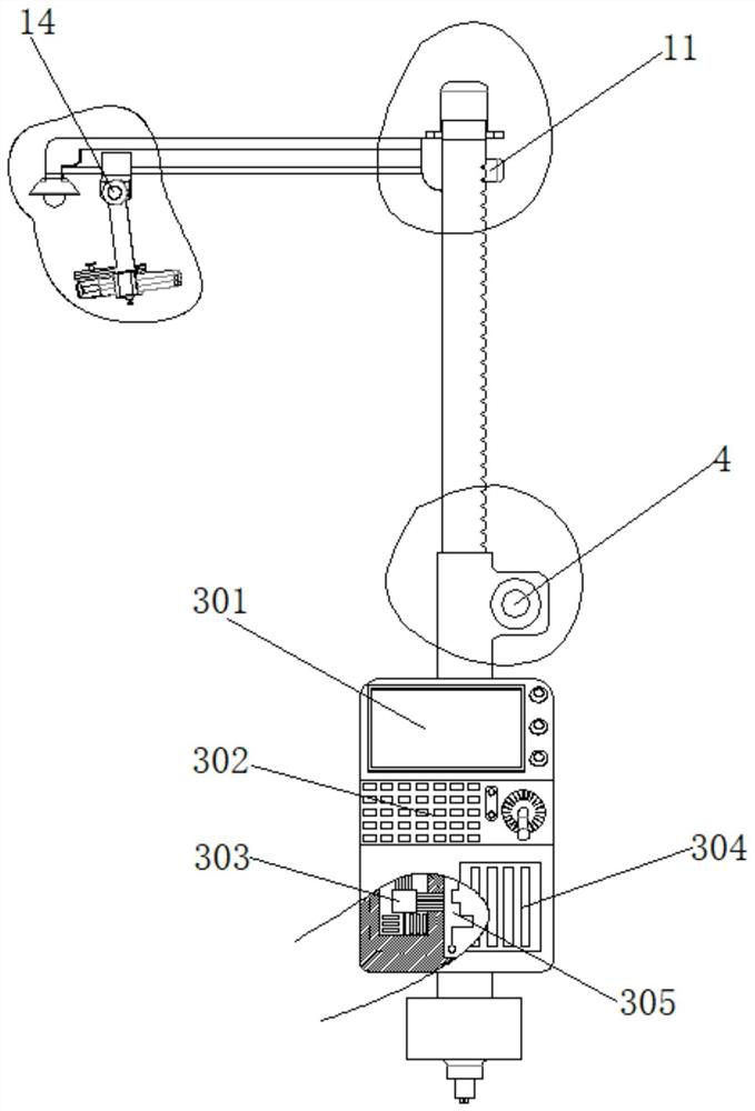 Percutaneous renal puncture biopsy positioning auxiliary device