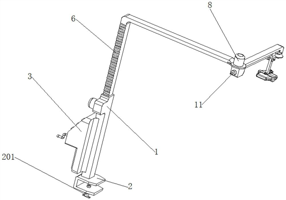 Percutaneous renal puncture biopsy positioning auxiliary device