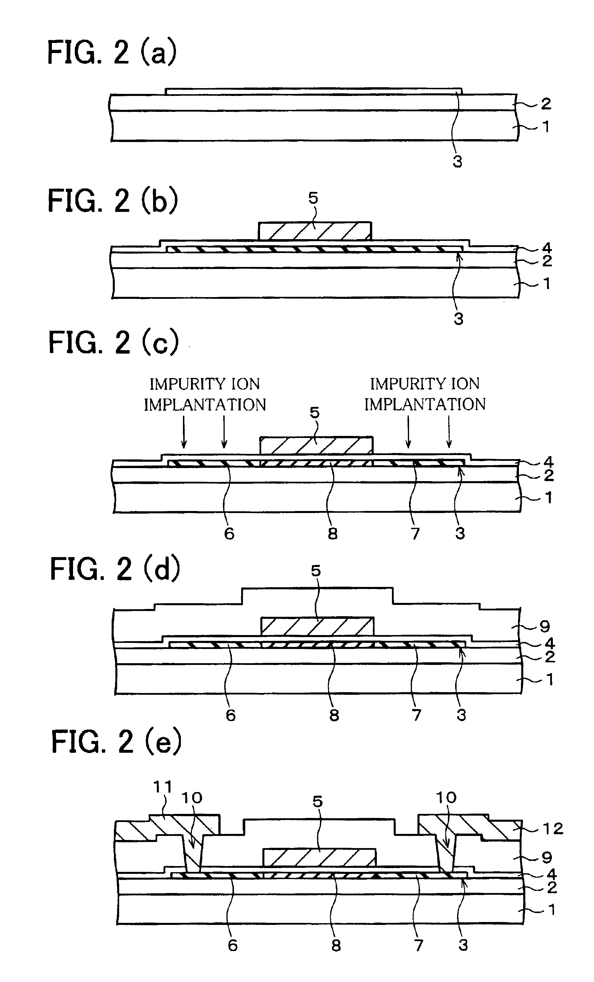 Thin film transistor, method for manufacturing same, and liquid crystal display device using same