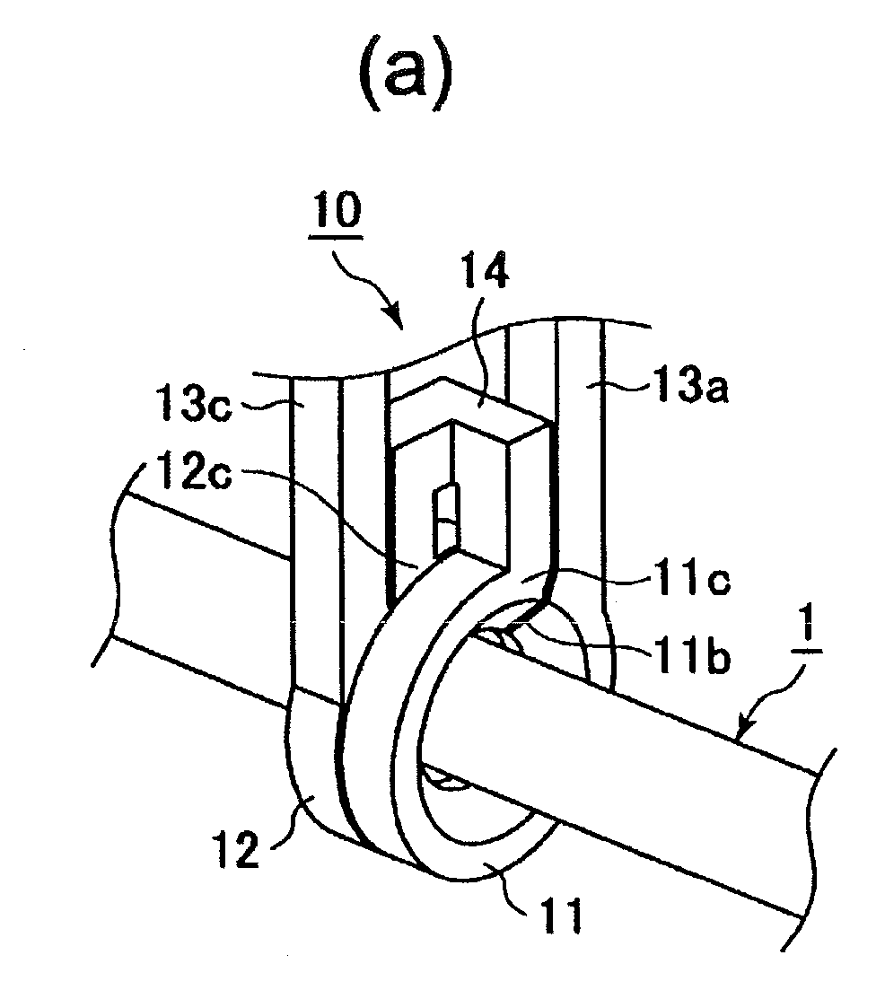 Induction heating coil, and an apparatus and method for manufacturing a worked member