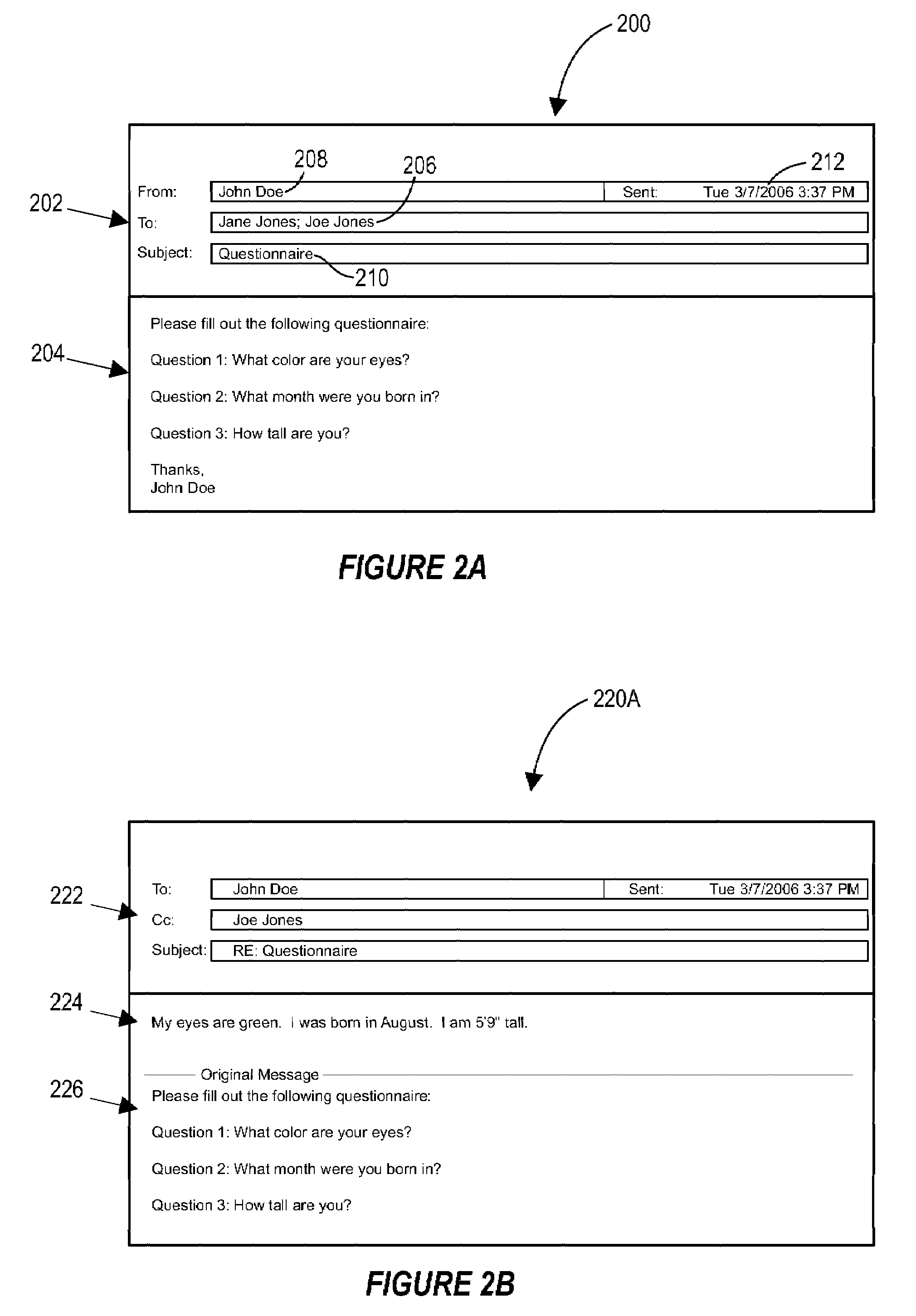 Displaying complex messaging threads into a single display