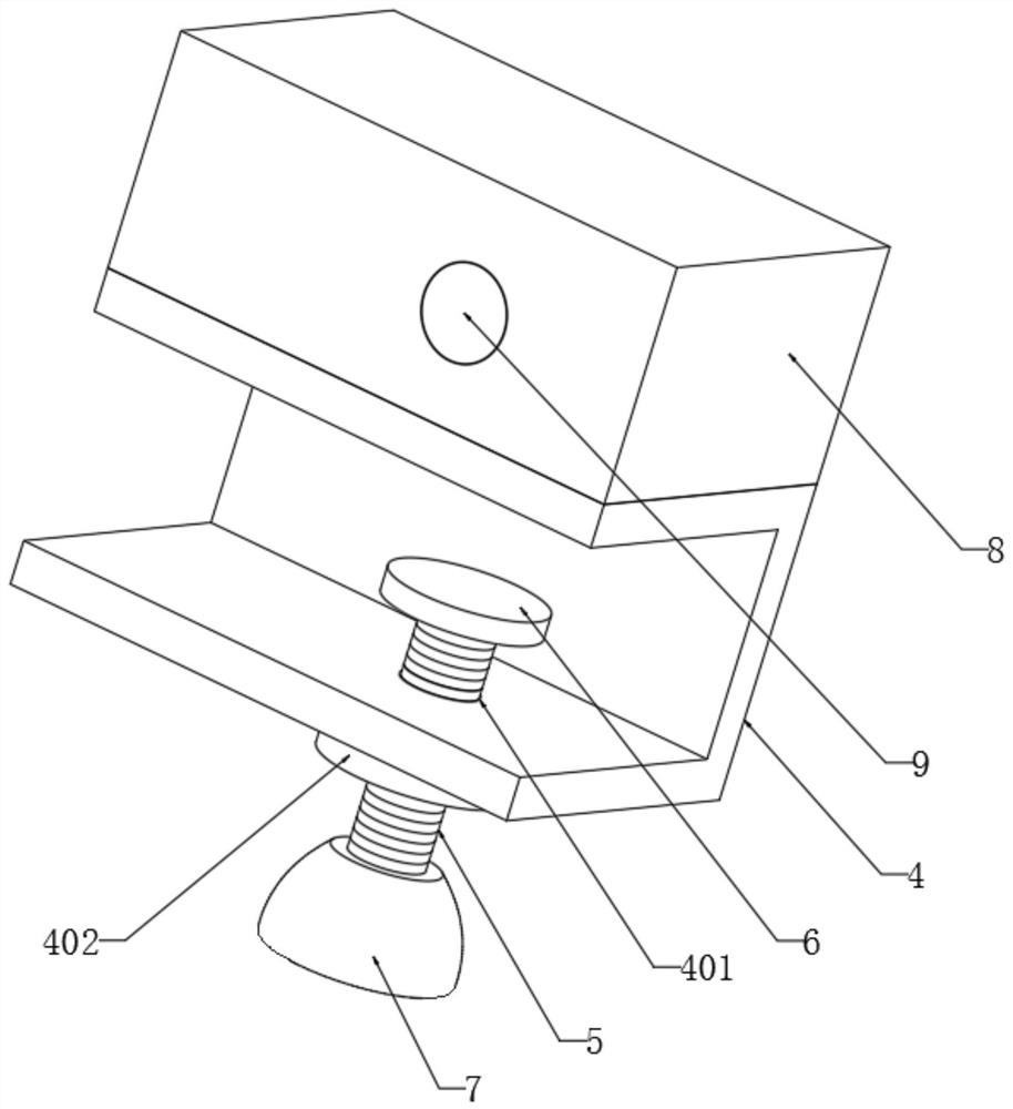 Detection device and method for preventing deformation of photovoltaic support