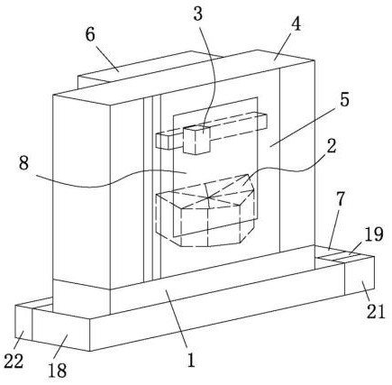 An environment-friendly vertical machining CNC machine tool