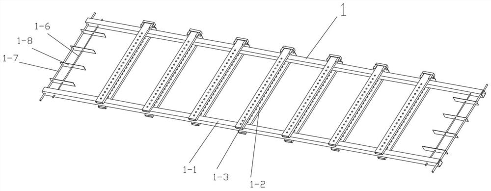 Cartridge clip transfer device applied to honeycomb blind preparation ...