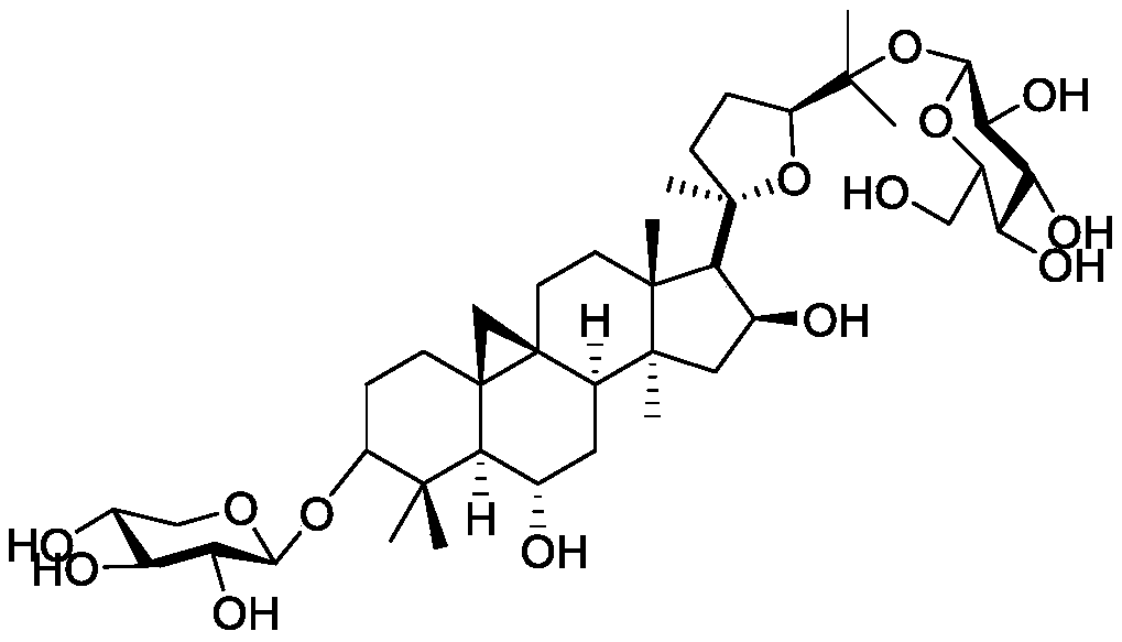 A kind of synthetic method of isoastragaloside IV