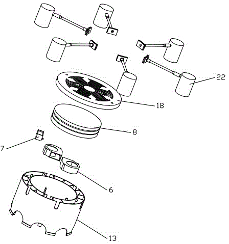 Cylindrical movable air purifying plant wall