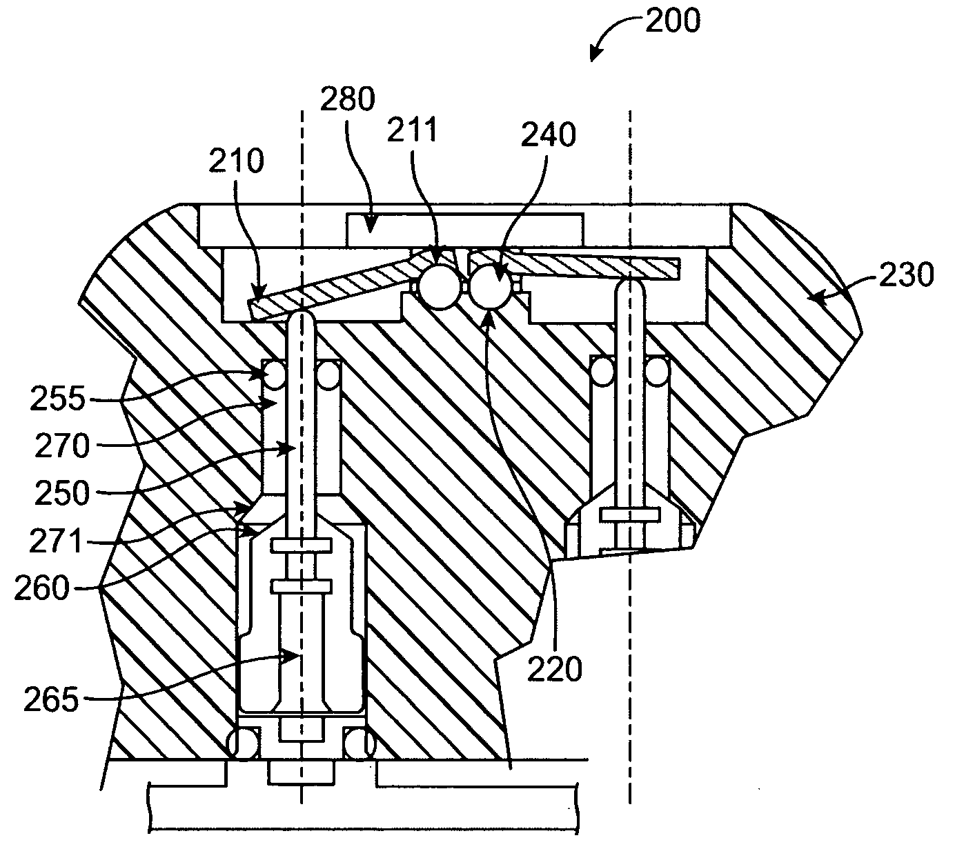 Beverage Dispensing Apparatus with Butterfly Plates and a Molded O-Ring Retainer